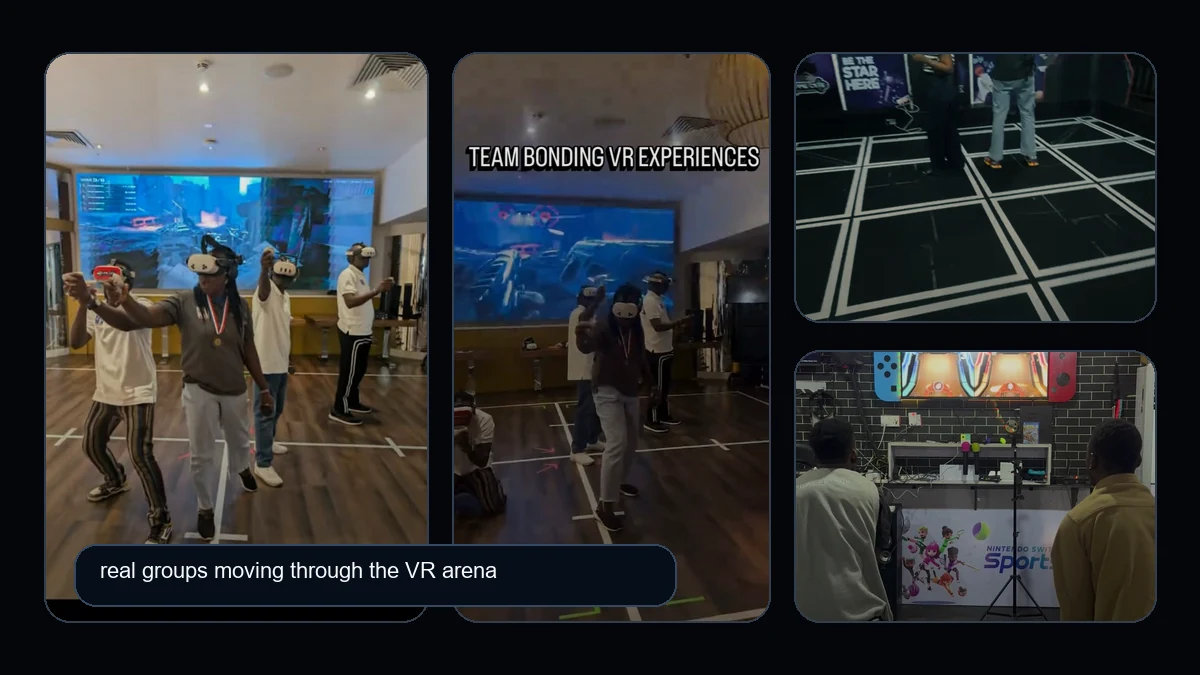 Player One branch, event and multiplayer VR moments for the media kit